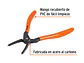 Alicate punta recta para cerrar anillos Truper 17361 - Miniatura 2 | aztools.co