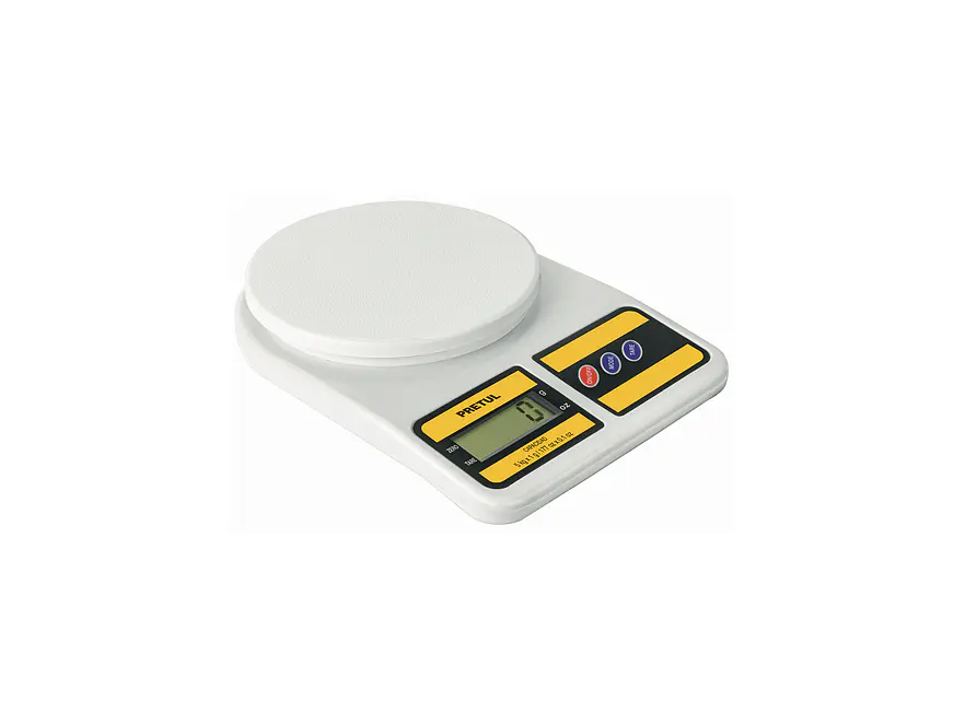 Báscula digital para cocina Pretul 28309, plato de poliprop, 5 kg,  - Foto 1 | aztools.co