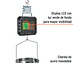 Báscula electrónica colgante Truper 102898, recargable, c/charola, 40 kg - Miniatura 2 | aztools.co