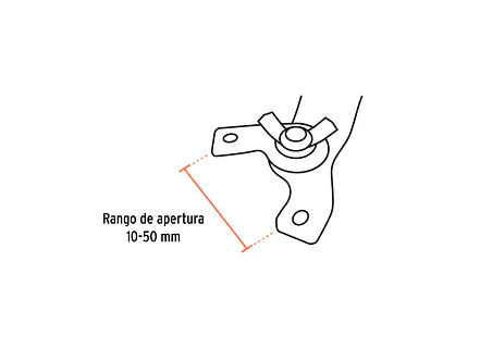 Llave de Repuesto Ajustable Truper 102999, para Pulidoras 10 a 50mm - Foto 2 | aztools.co
