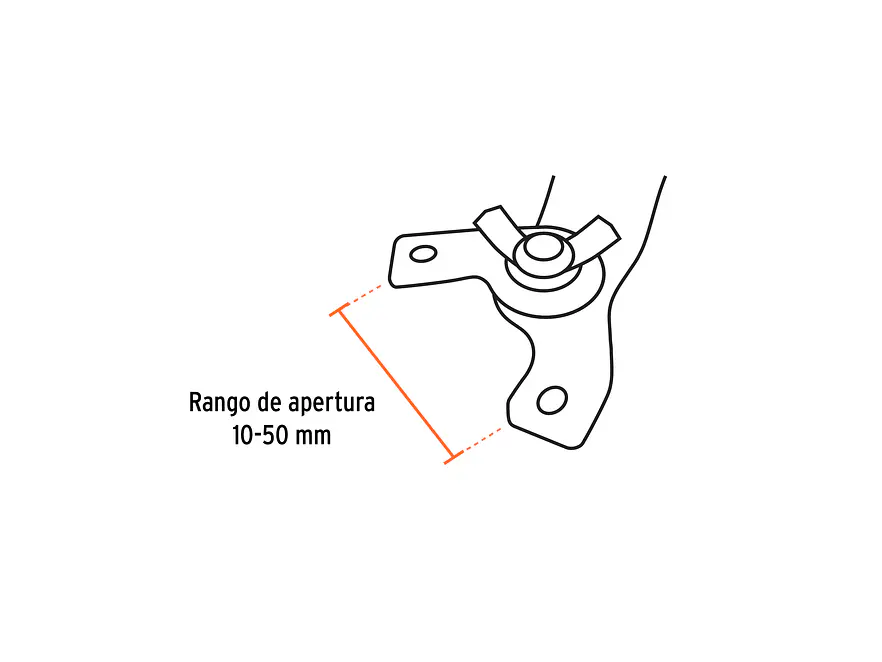 Llave de Repuesto Ajustable Truper 102999, para Pulidoras 10 a 50mm - Foto 2 | aztools.co