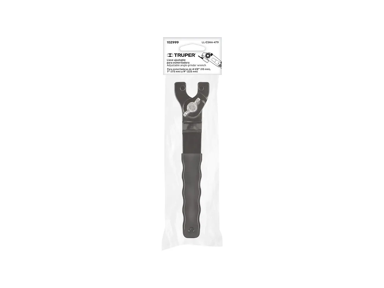 Llave de Repuesto Ajustable Truper 102999, para Pulidoras 10 a 50mm - Foto 3 | aztools.co