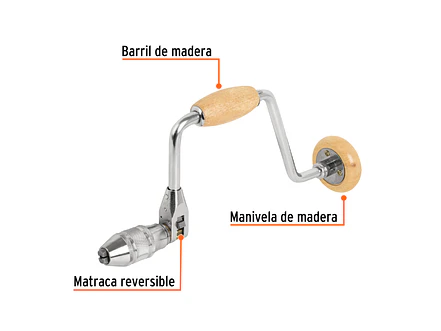 Berbiquí profesional 12