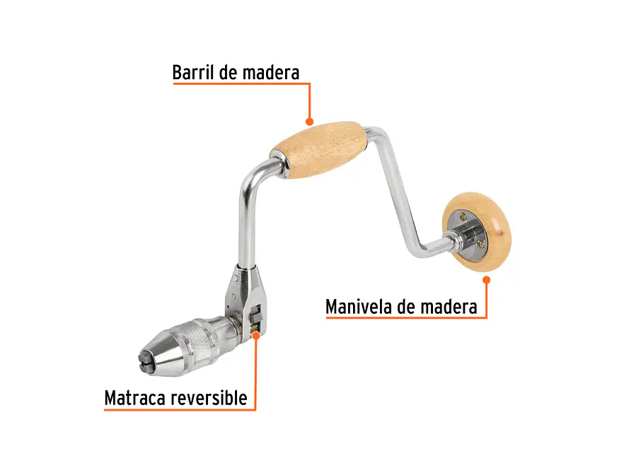 Berbiquí profesional 12