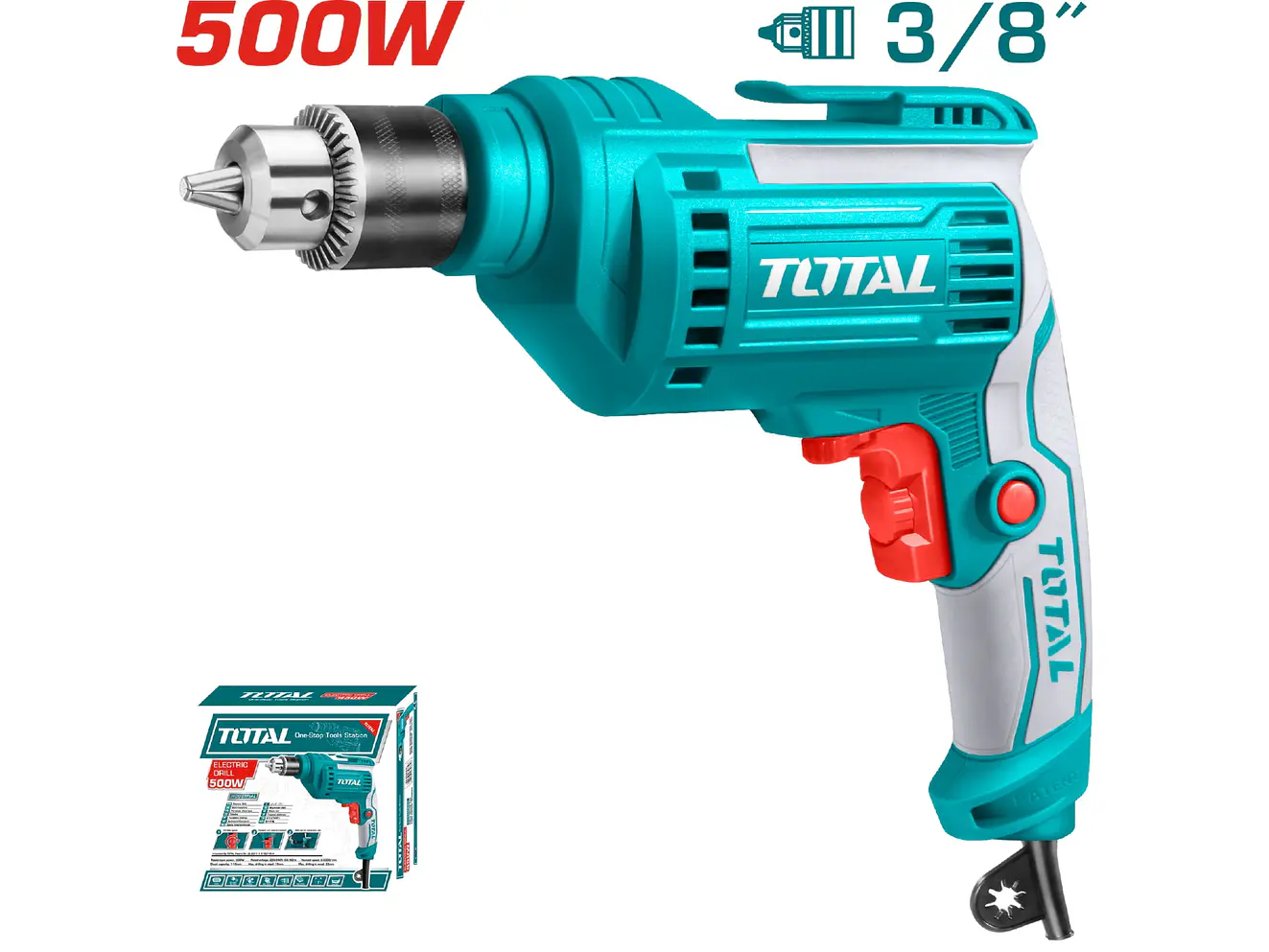 Taladro de Rotación 3/8