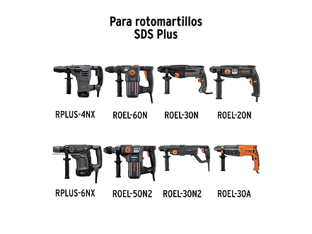 Juego de 5 Brocas SDS Plus Truper 102364, para Concreto - Foto 2 | aztools.co