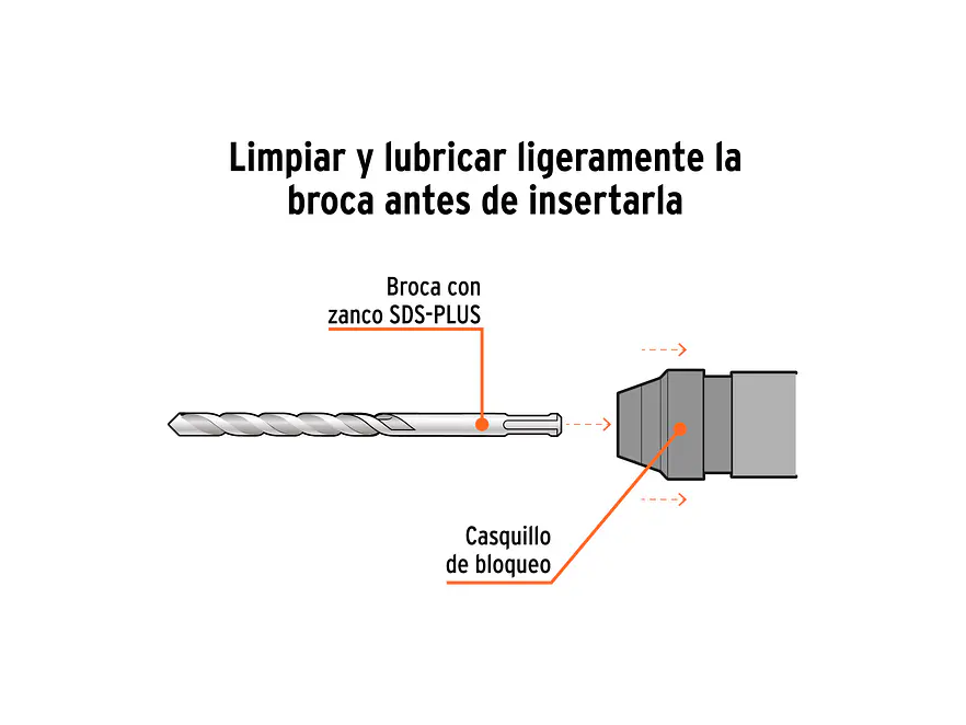 Juego de 5 Brocas SDS Plus Truper 102364, para Concreto - Foto 3 | aztools.co
