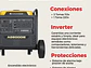 Planta Eléctrica Inverter ADVANCE AG8000iE 7,500W 110V/220V - Miniatura 2 | aztools.co