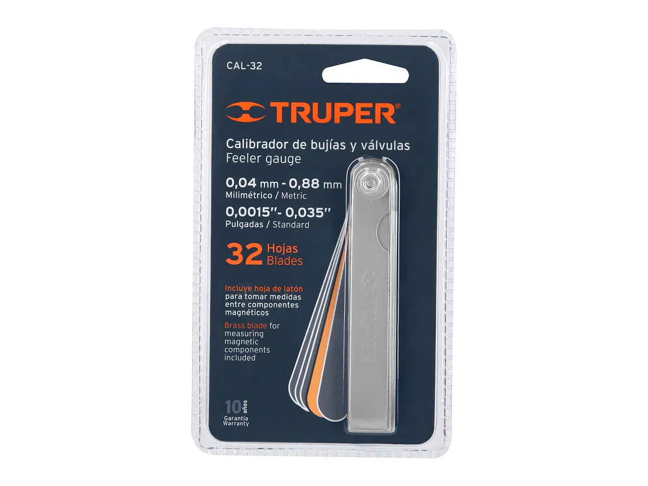 Calibrador de galgas  Truper 14397, 32 hojas - Foto 4 | aztools.co