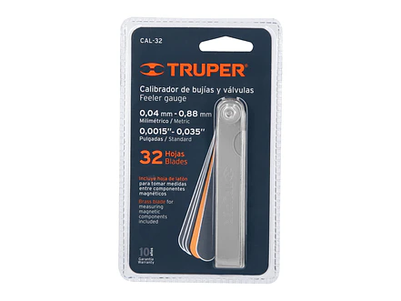 Calibrador de galgas  Truper 14397, 32 hojas - Foto 4 | aztools.co