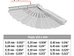 Calibrador de galgas Truper 14395, 15 hojas  - Miniatura 2 | aztools.co