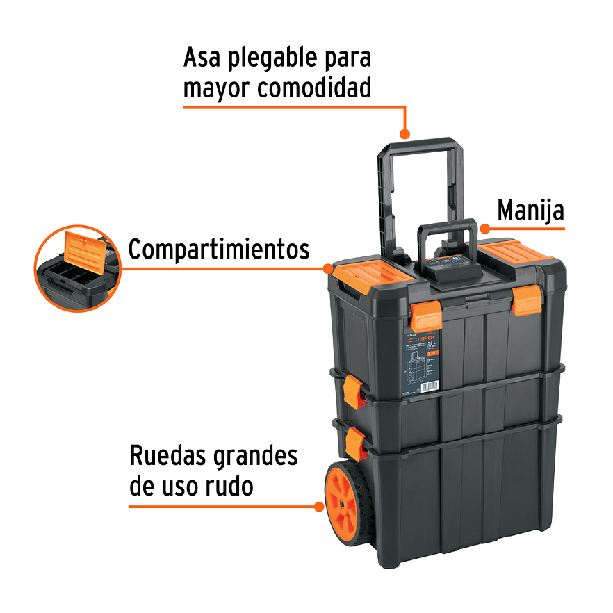 Caja para Herramienta Truper 102644, 19