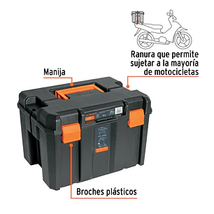 Caja de Herramienta Truper 102643, plàstica profunda de 17