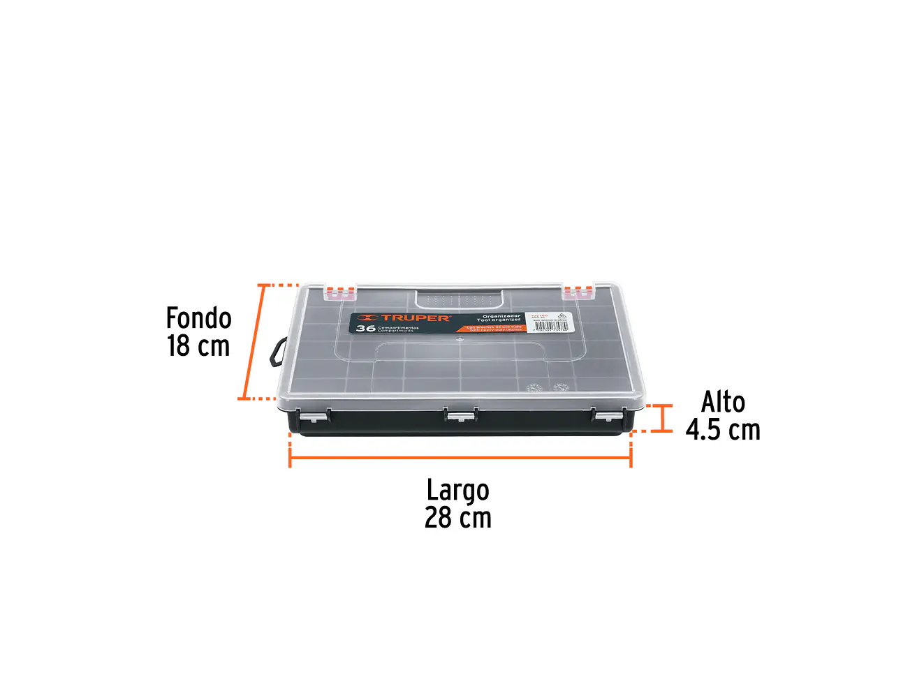Organizador Truper 102760, de 11