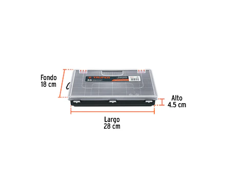 Organizador Truper 102760, de 11