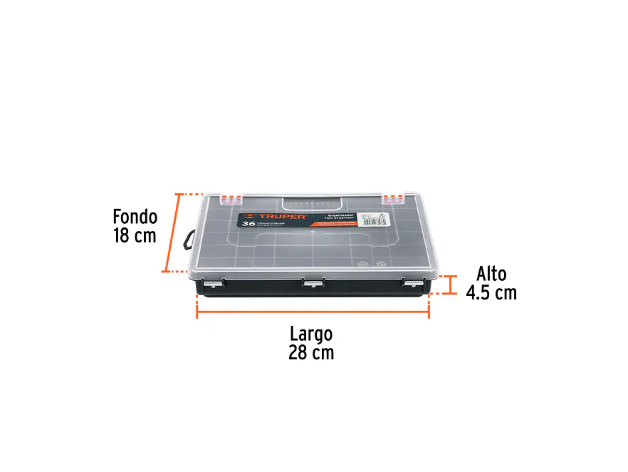 Organizador Truper 102760, de 11
