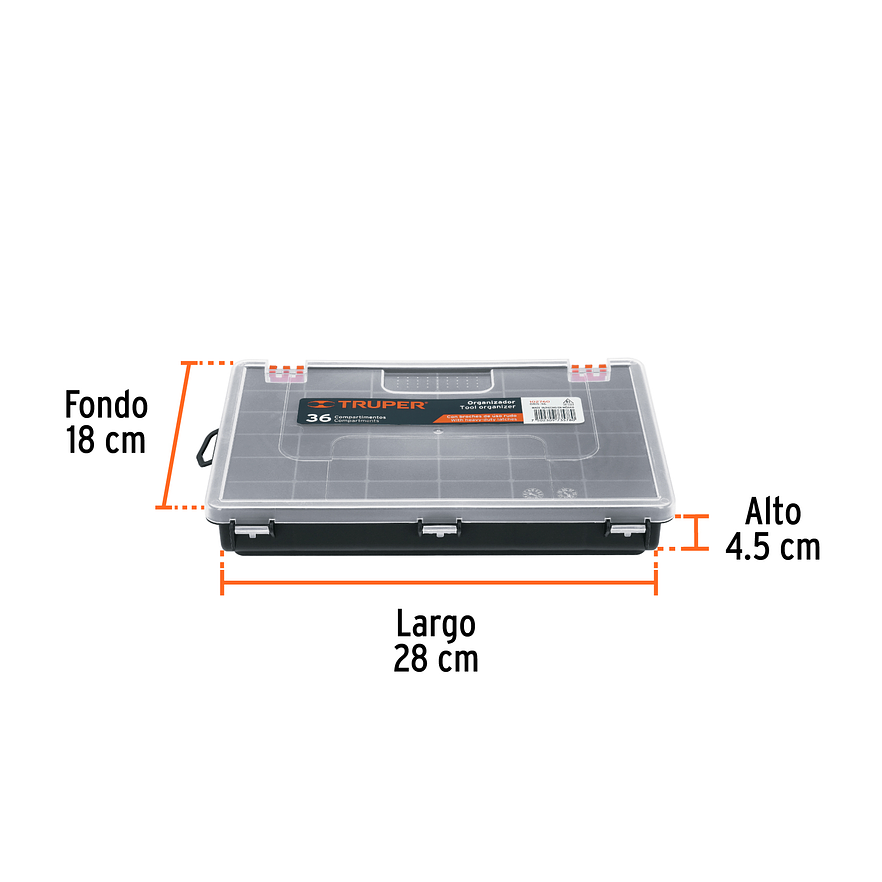 Organizador Truper 102760, de 11