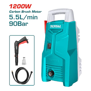 Hidrolavadora Eléctrica TOTAL UTGT113026 Super Select 1200W 1300 PSI
