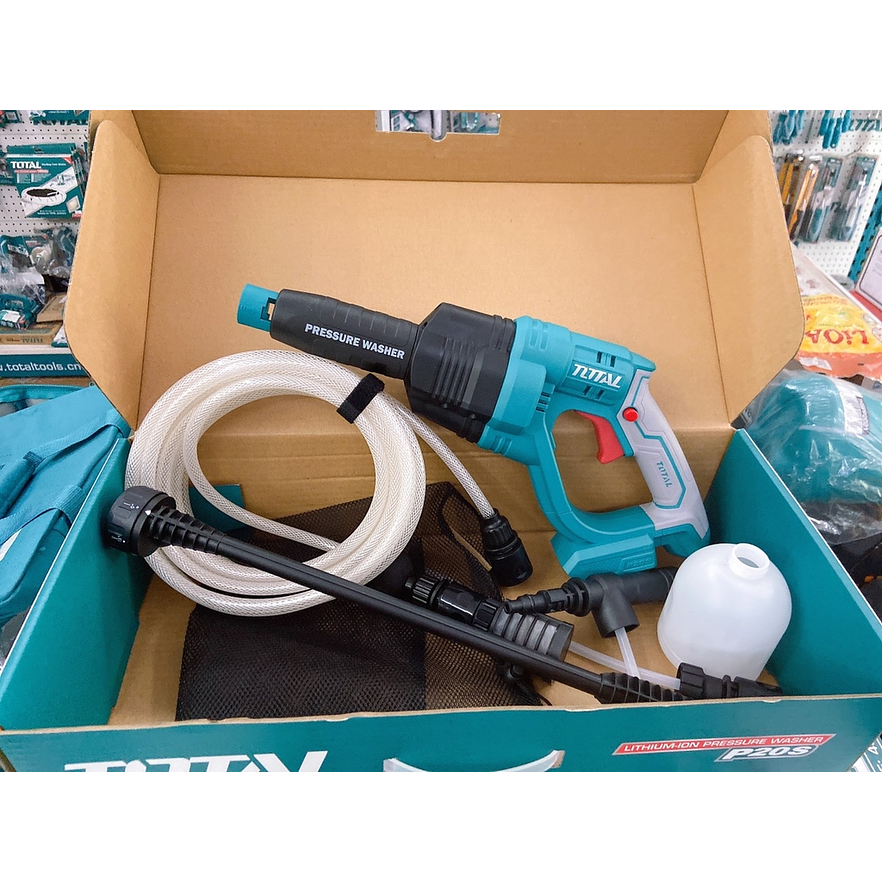 Hidrolavadora Inalámbrica 20V Portátil, Total TPWLI2008 No incluye Batería ni Cargador 2