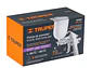 Pistola para pintar Truper 101856, gravedad LVMP, vaso plástico, boq 1.7 mm - Miniatura 4 | aztools.co