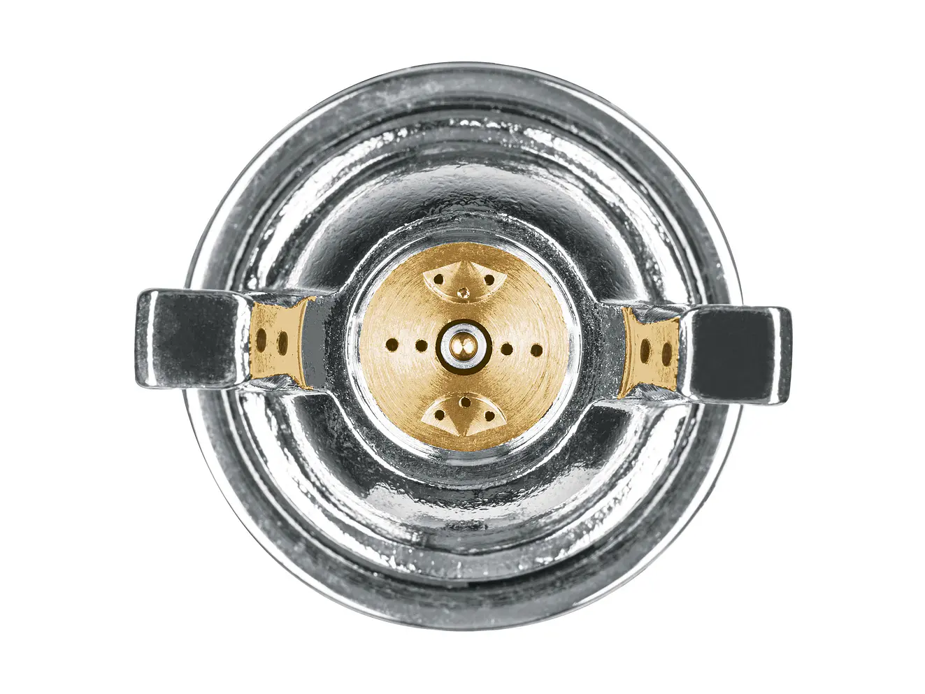 Pistola para pintar Truper 101855, gravedad LVMP, vaso plástico, boq 1.4 mm - Foto 3 | aztools.co