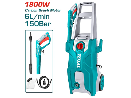 Hidrolavadora Industrial TOTAL UTGT11356 1800W 2200 PSI 120V - Foto 1 | aztools.co