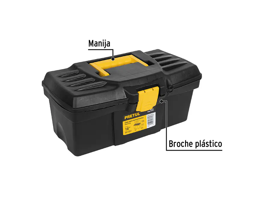 Caja de Herramientas PRETUL 20532 16