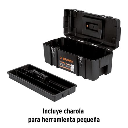 Caja de herramienta plástica de 23