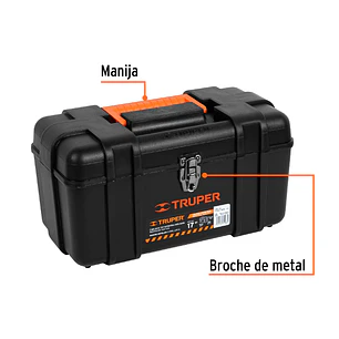 Caja para herramienta plástica de 17