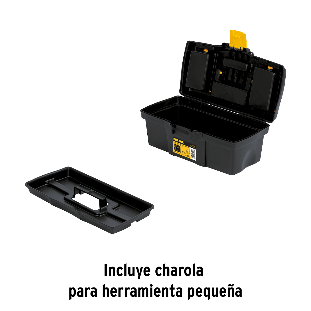 Caja de herramientas plástica Pretul 20602 13
