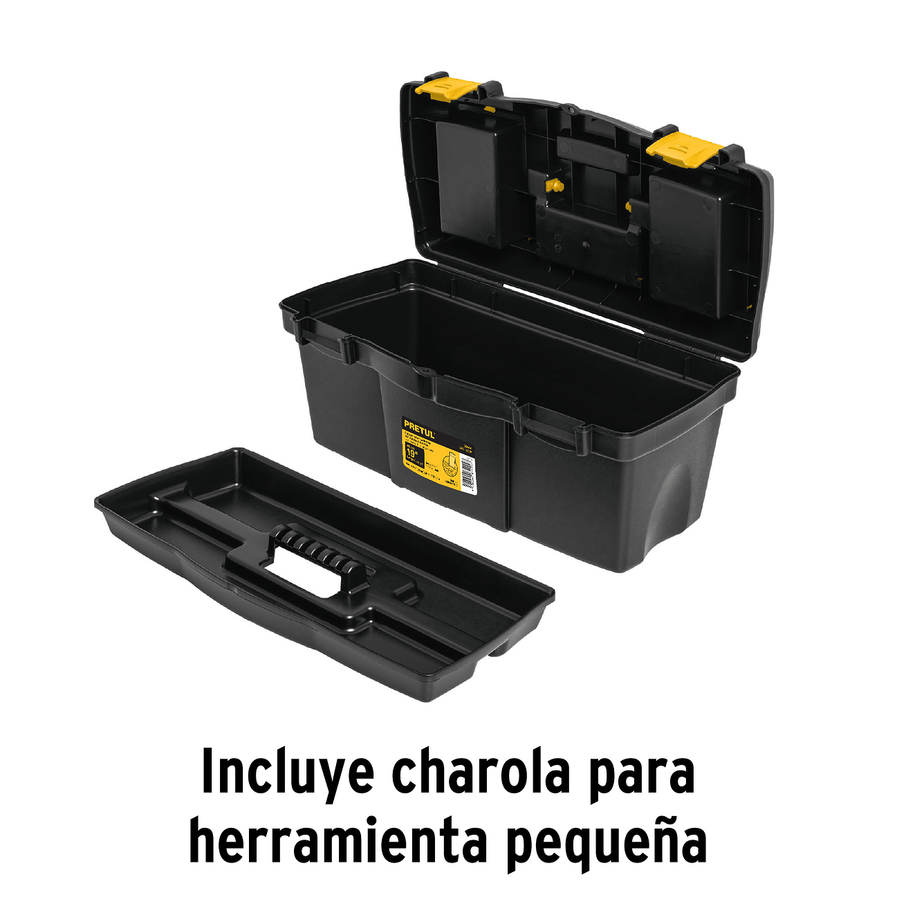 Caja de herramientas plástica  Pretul 20604 19