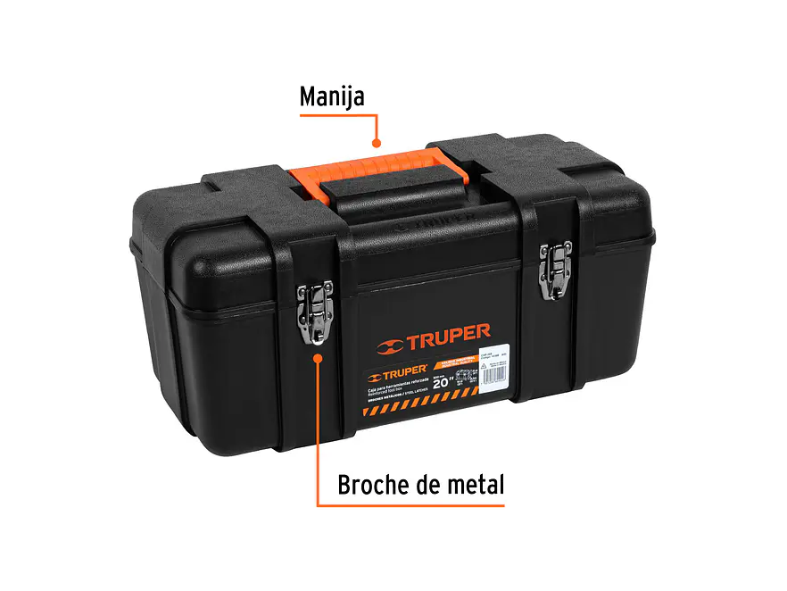Caja de herramienta plàstica Truper 10380 de 20