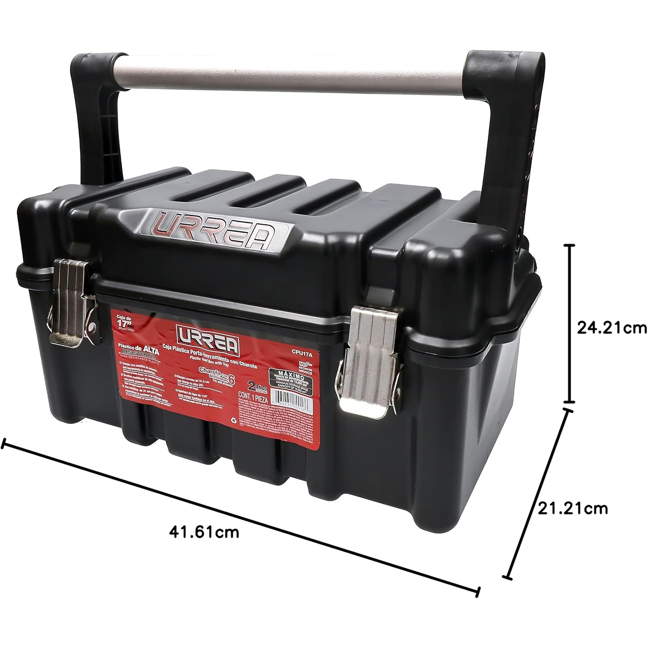 Caja de Herramientas Plástica URREA CPU17 17