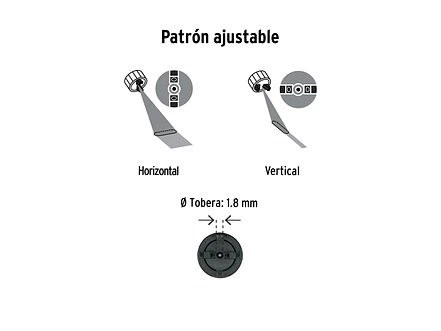 Pistola para Pintar Pretul 29010, 20V, con 1 Batería 2Ah - Foto 4 | aztools.co
