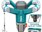 Mezclador de Pintura Industrial TOTAL UTD614006 1400W (5/8-11, Doble Velocidad) - Miniatura 1 | aztools.co