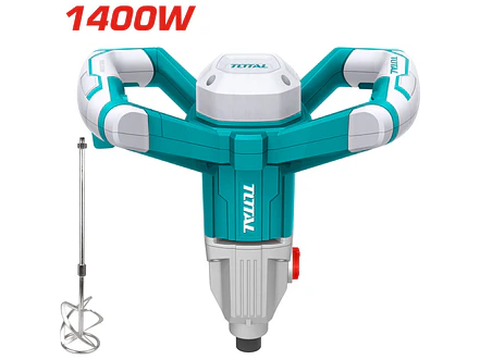 Mezclador de Pintura Industrial TOTAL UTD614006 1400W (5/8-11, Doble Velocidad) - Foto 2 | aztools.co