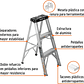 Escalera tipo tijera Truper 16740 T3 con 2 escalones, sin bandeja  - Miniatura 2