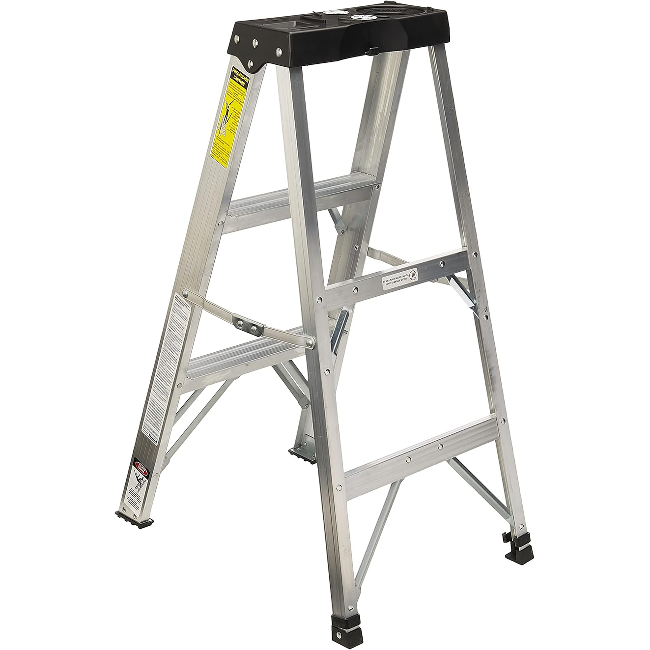 Escalera tipo tijera Truper 16740 T3 con 2 escalones, sin bandeja  4