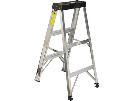 Escalera tipo tijera Truper 16740 T3 con 2 escalones, sin bandeja  - Foto 4 | aztools.co