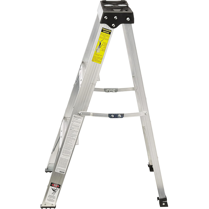 Escalera tipo tijera Truper 16740 T3 con 2 escalones, sin bandeja  6