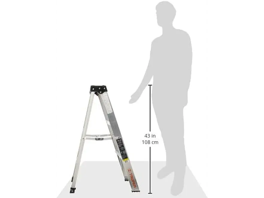 Escalera tipo tijera Truper 16740 T3 con 2 escalones, sin bandeja  - Foto 8 | aztools.co