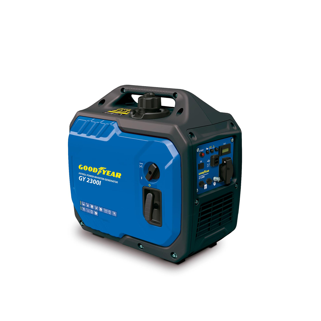 Planta Eléctrica Inverter GOODYEAR GY2300IS 1.8kW (2kW Máx, Monofásica) 3