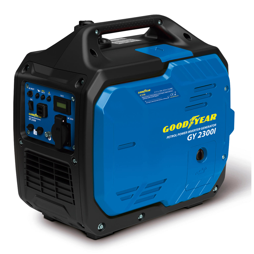 Planta Eléctrica Inverter GOODYEAR GY2300IS 1.8kW (2kW Máx, Monofásica) 1