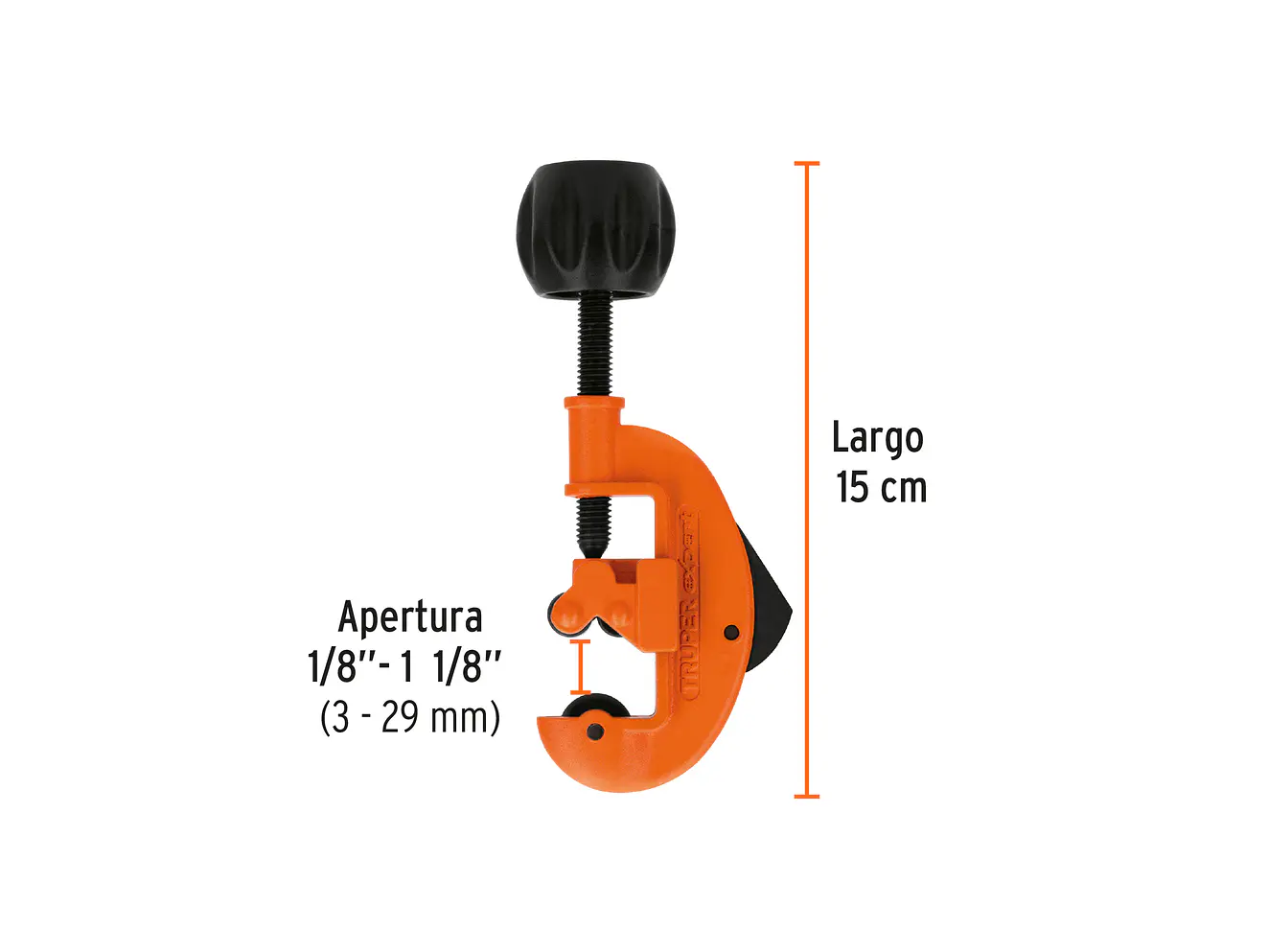 Cortador de tubo de cobre de 1-1/8 Truper 12795 - Foto 3 | aztools.co