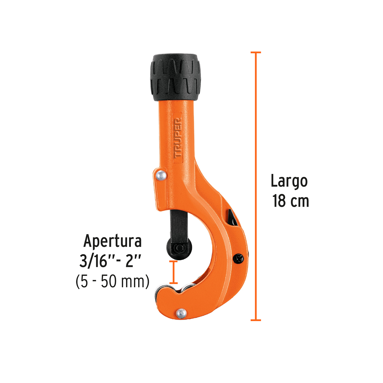 Cortador de tubo de cobre de 3/16