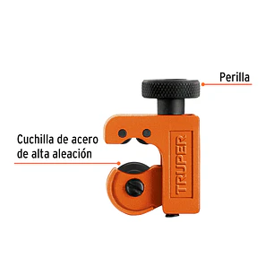 Cortador de tubo de cobre de 1/8