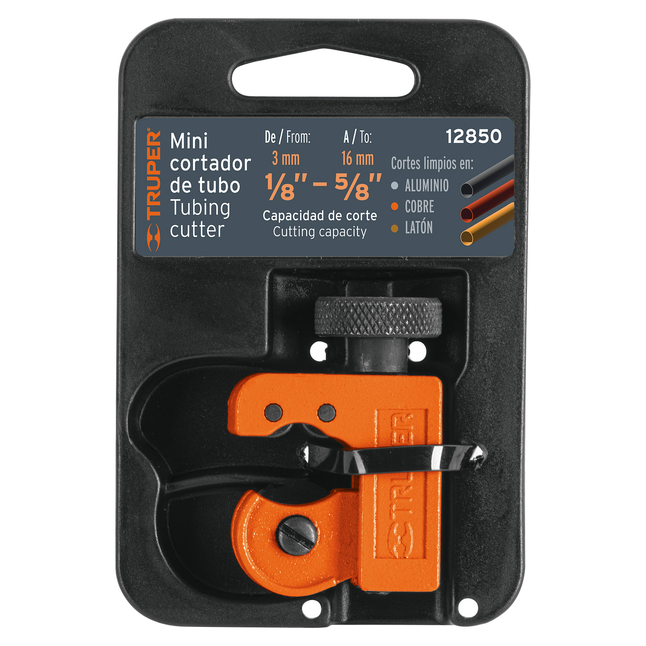 Cortador de tubo de cobre de 1/8