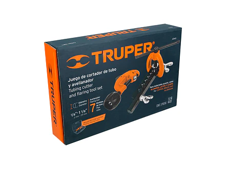 Juego de cortador de tubo y rebordeador Truper 12871 - Foto 4 | aztools.co