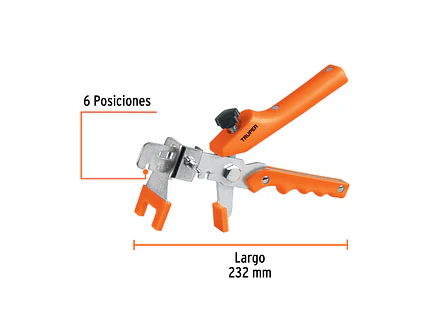 Pinza para Nivelación de Losetas Truper 100516 - Foto 3 | aztools.co
