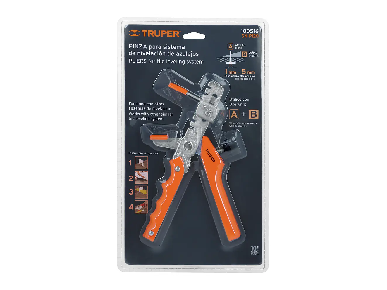 Pinza para Nivelación de Losetas Truper 100516 - Foto 5 | aztools.co